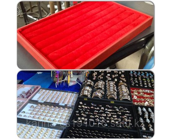 Бижутерия чемодан для колец