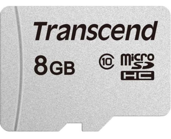 Карта памяти MicroSD 8GB Class 10 Transcend TS8GUSD300S