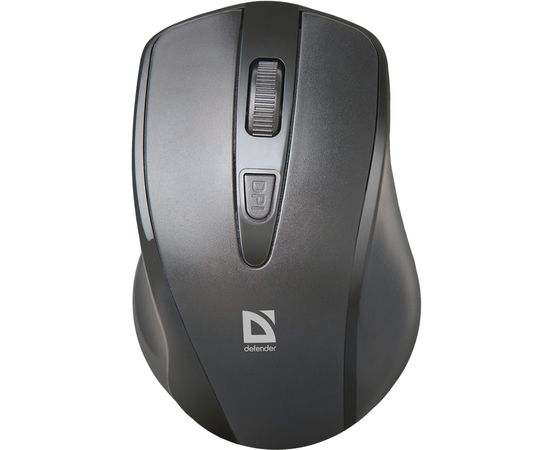 Мышь беспроводная Defender Datum MM-265 черный, 3 кнопки,1600 dpi