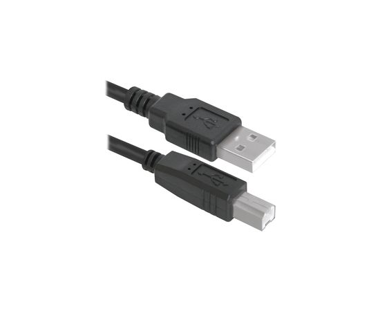 Кабель Defender USB04-10 USB2.0 AM-BM, 3.0м (ДЛЯ ПРИНТЕРА)