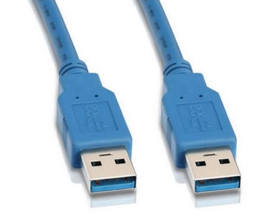 Кабель USB 3.0 Pro Cablexpert CCP-USB3-AMAM-6, AM/AM, 1.8м, экран, синий, пакет