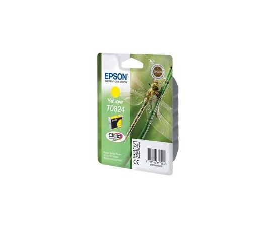 Картридж Epson C13T11244A10 (0824) R270/290/RX590 желтый