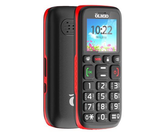 Мобильный телефон Olmio C17 черный