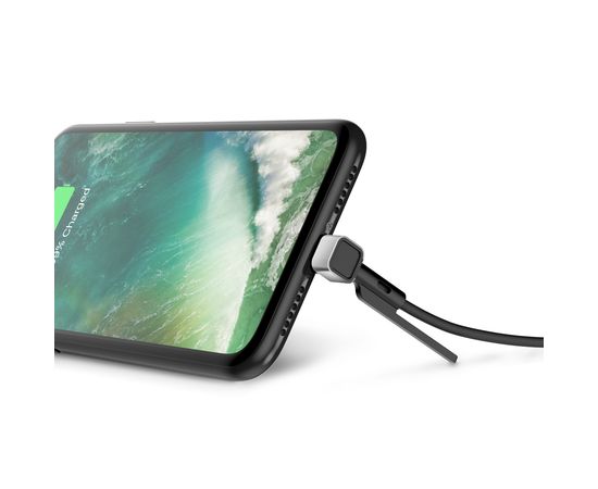 Кабель Olmio Stand, USB 2.0 - Type-C, 1.2м, 2.1A, синий