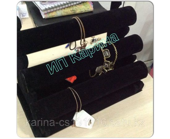 Трех ярусный браслет под бижутерию