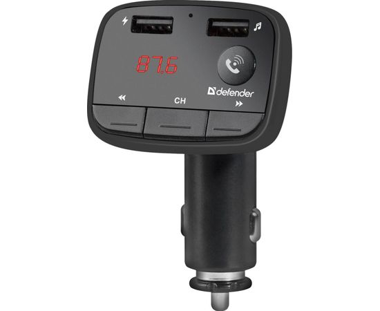 Модулятор FM Defender RT-Multy BT/HF, USB 2.1A