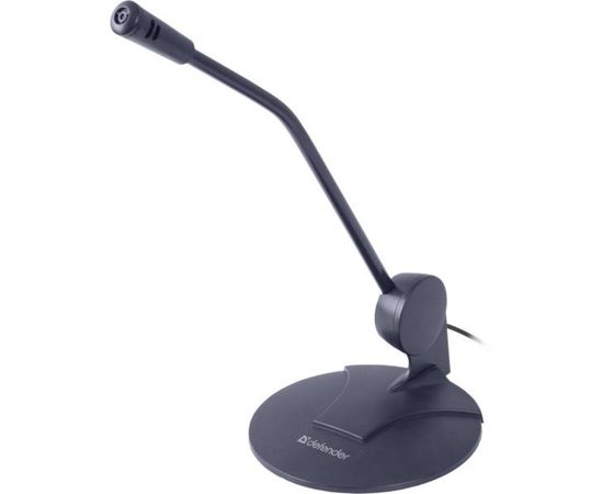 Микрофон компьютерный Defender MIC-117 черный, кабель 1,8 м