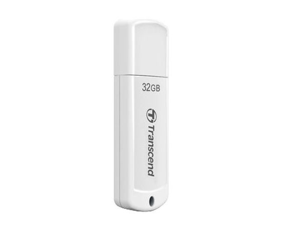 USB Флеш 32GB 2.0 Transcend TS32GJF370 белый