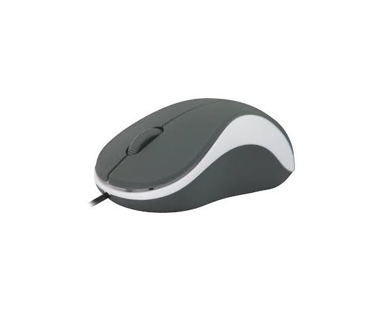 Мышь проводная Defender Accura MS-970 серый+белый, 3 кнопки,1000dpi