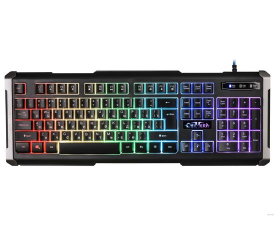 Клавиатура игровая Defender Chimera GK-280DL RU,RGB подсветка, 9 режимов