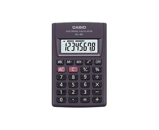 Калькулятор карманный CASIO HL-4A-S-EP