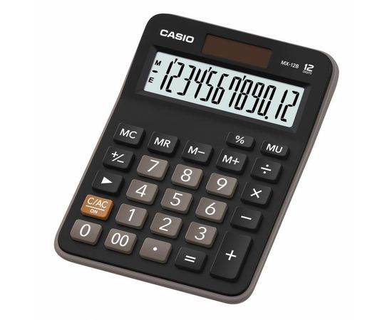 Калькулятор настольный CASIO MX-12B-W-EC