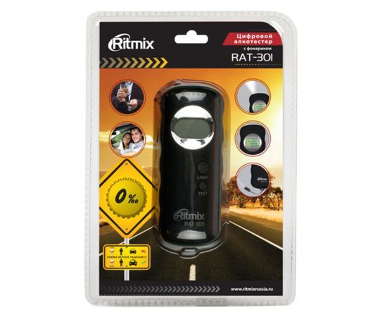 Алкотестер Ritmix RAT-301