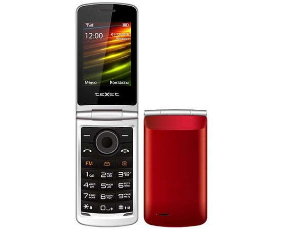 Мобильный телефон Texet TM-404 красный