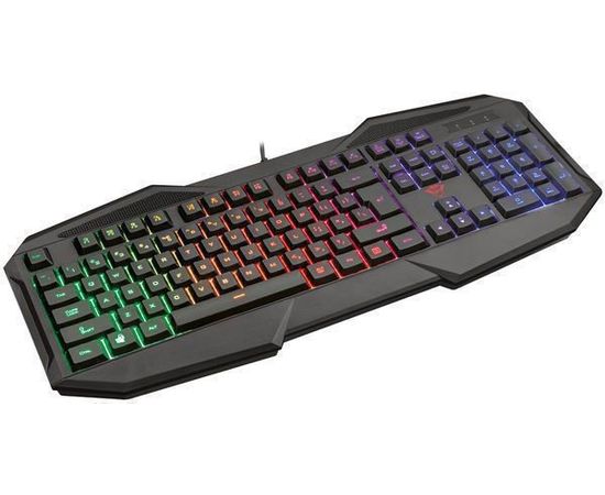 Клавиатура игровая Trust RU GXT830-RW AVONN GAMING KB черный