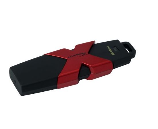 USB Флеш 64GB 3.1 Kingston HXS3/64GB черный