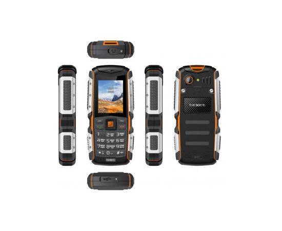 Мобильный телефон Texet TM-513R черный-оранжевый