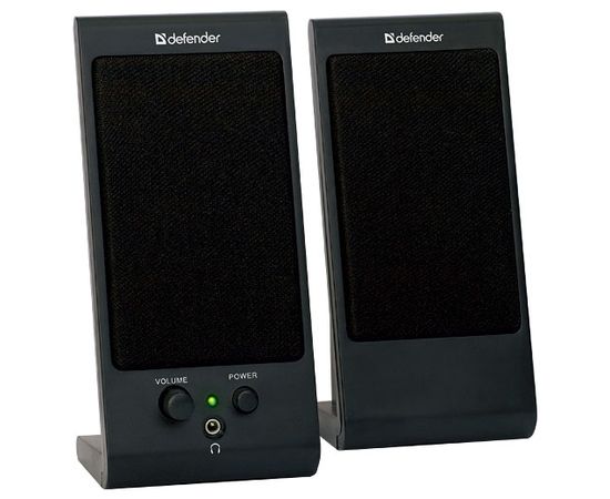 Компактная акустика 2.0 Defender SPK-170 черный