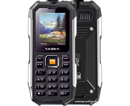 Мобильный телефон Texet TM-518R черный