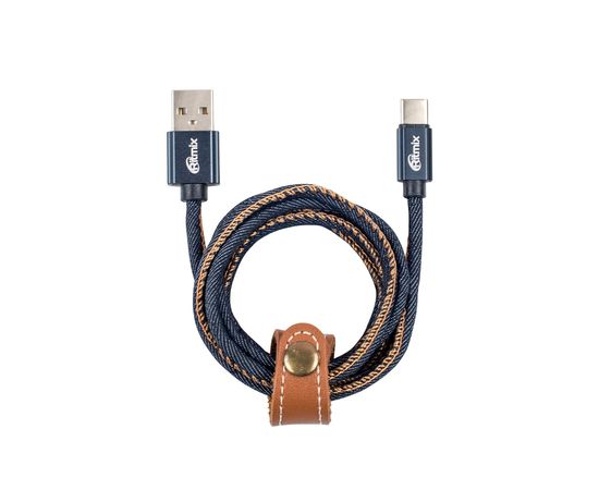 Кабель Ritmix RCC-437 Type-C-USB 2.0 A Jeans
