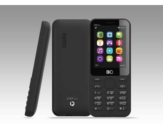 Мобильный телефон BQ 2431 Step L+ черный