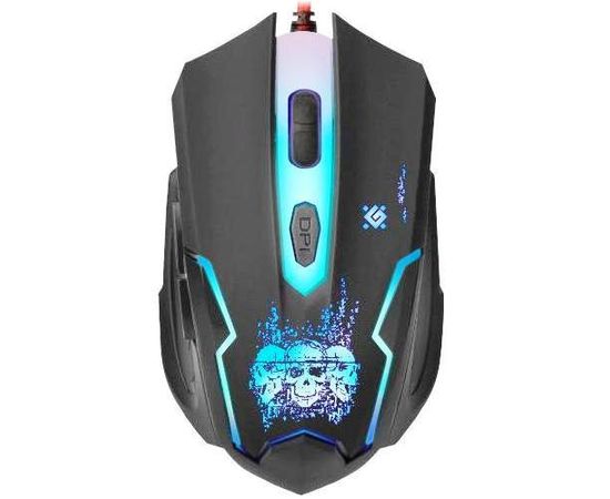 Мышь игровая Defender Skull GM-180L (Коврик в комплекте)