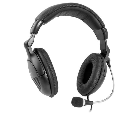 Наушники-гарнитура проводные Defender Orpheus HN-898 черный, кабель 3 м