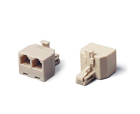 Разветвитель  US-12 RJ45 8P8C (джек) -> 2x8P8C (розетки)