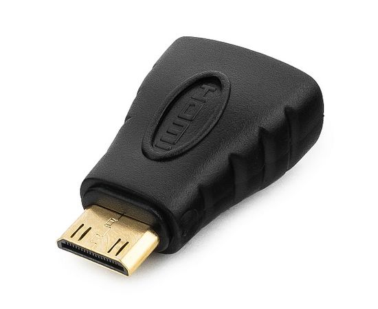 Переходник HDMI-miniHDMI Cablexpert A-HDMI-FC, 19F/19M, золотые разъемы, пакет