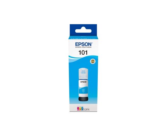 Чернила Epson C13T03V24A 101 EcoTank 70ml для L4150/L4160 голубой