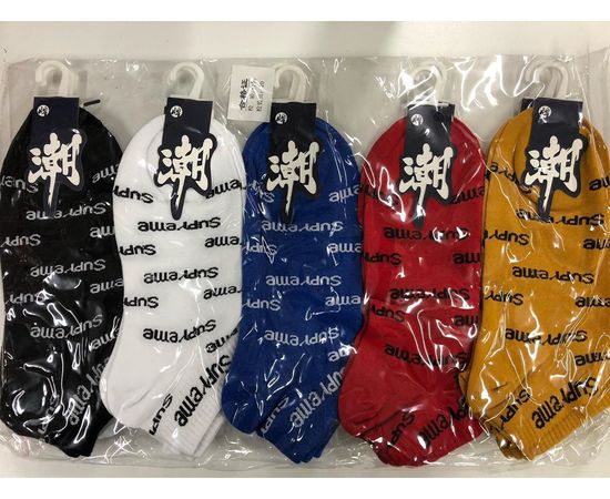 Укороченные носочки с модным принтом