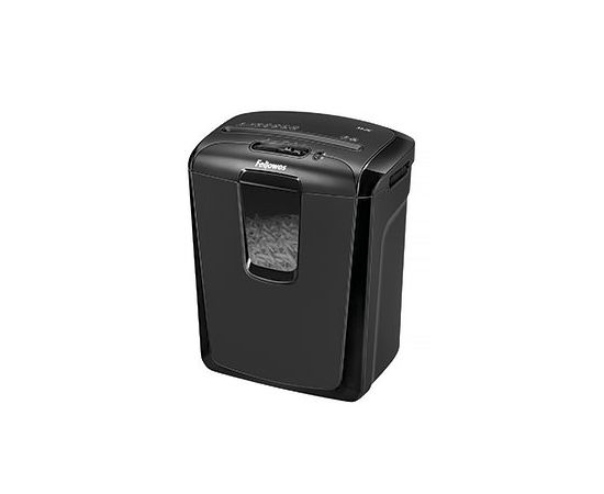 Шредер Fellowes® Powershred®  M-8C, DIN P-4,  4х37мм, 8 лст., 15 лтр.,  уничт.: скрепки, скобы, шт