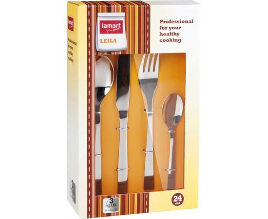 Столовый набор Lamart LT5002 Leila 24 пр.