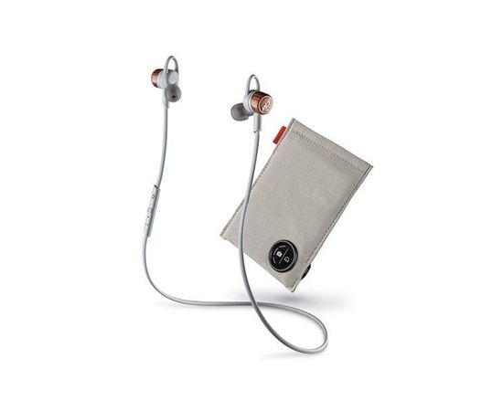 Наушники-вкладыши беспроводные Plantronics BACKBEAT GO 3+CHARGE CASE оранжевый