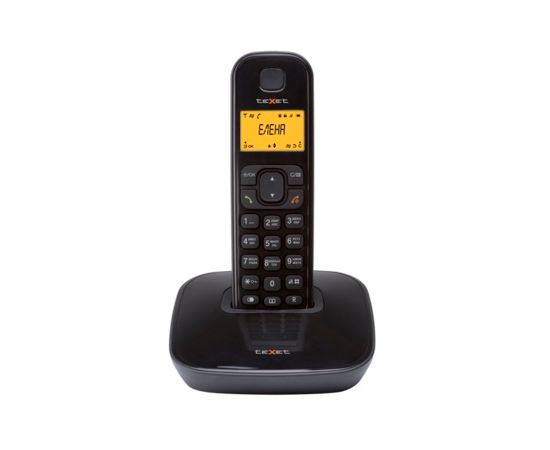 Телефон беспроводной Texet TX-D6705A черный