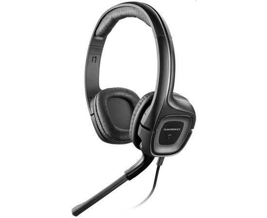 Наушники-гарнитура проводная Plantronics AUDIO 355 черный