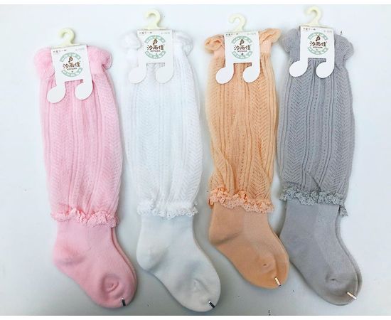 Декоративные хлопковые гольфы для девочек