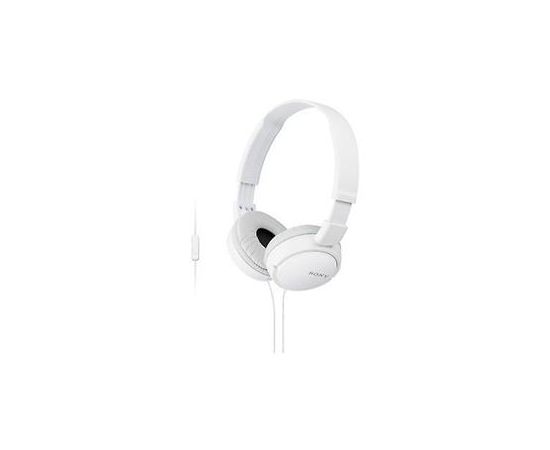 Наушники-гарнитура проводные Sony MDRZX110APW.CE7 белый