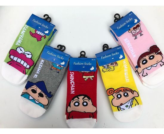 Женские носочки с мультяшными принтами