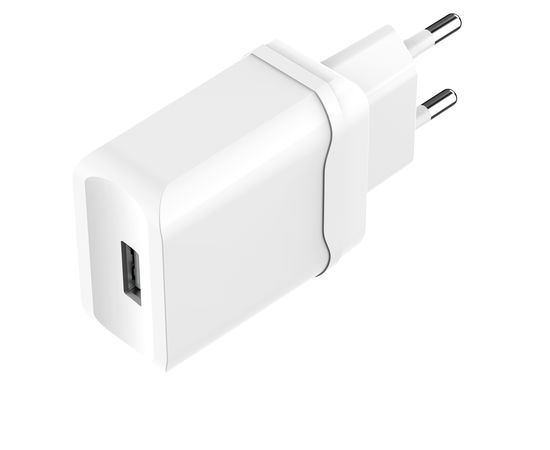 Зарядное устройство сетевое Olmio USB, 2.4A, Smart IC