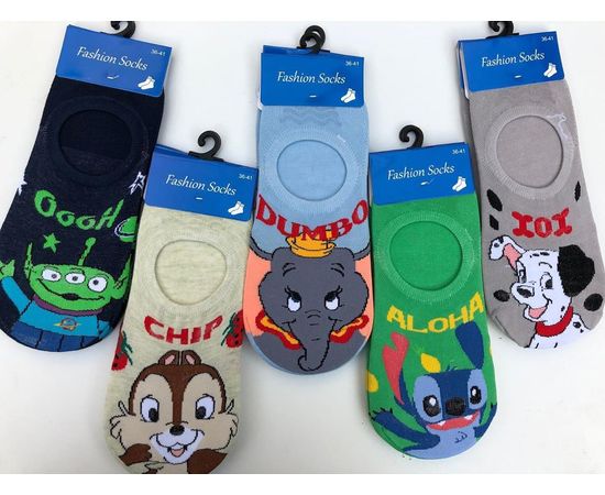 Хлопковые следы с мультяшными принтами(унисекс)