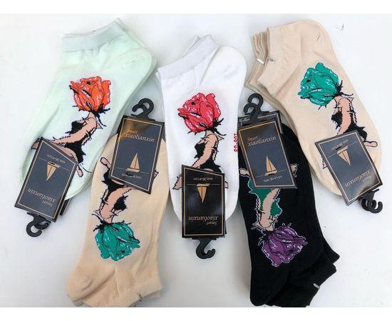 Женские носки "Колючая Роза"