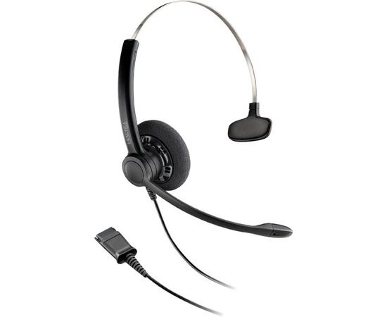 Наушники-гарнитура проводная Plantronics SP11-QD черный