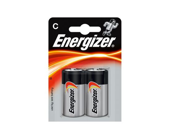 Элемент питания LR14 С Energizer Power Alkaline 2 штуки в блистере