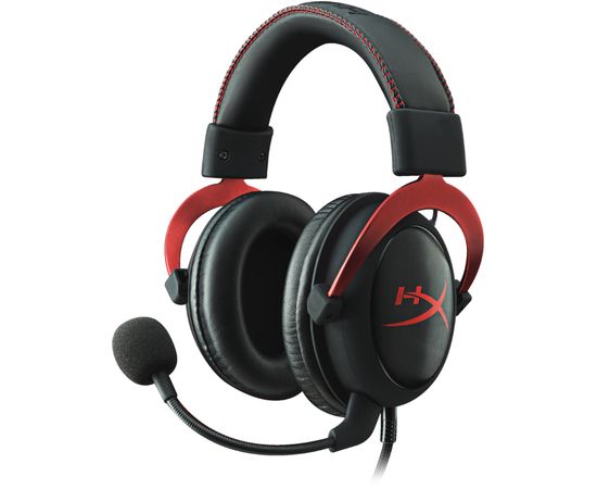 Наушники-гарнитура игровые HyperX KHX-HSCP-RD Cloud II