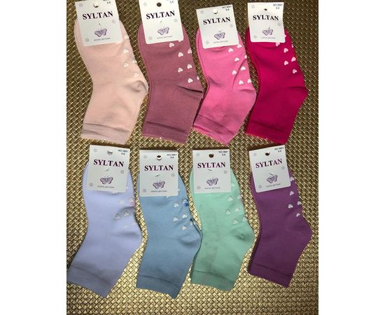 Хлопковые носки для девочек