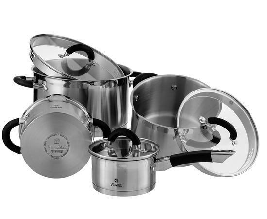 Набор посуды VINZER Progresso 89021 (9 пр.)