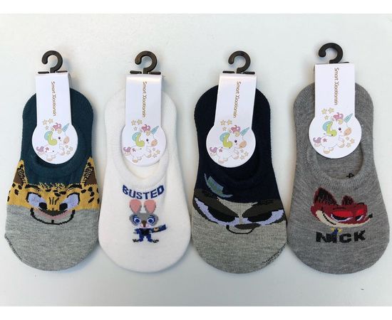 Детские следы с принтами "Зверополис"