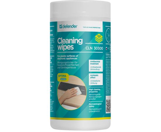 Чистящее ср-во для техники IT Defender CLN 30300 Optima 100 шт,туба