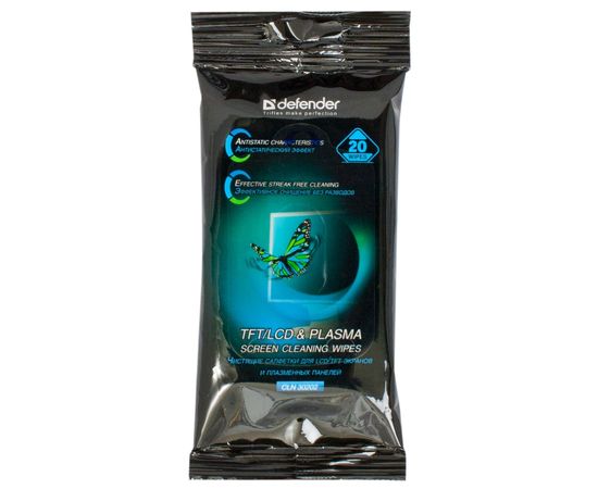 Чистящее салфетки Defender CLN 30202 Optima 20 шт